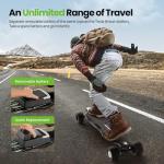 isinwheel V8 Electric Skateboard with Remote, 1200W Brushless Motor, 30 Mph Top Speed, Electric Longboard for Adults ＆Teens