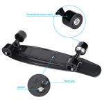 Electric Skateboard Electric Longboard with Remote Control Electric Skateboard,350W Hub-Motor,12.4 MPH Top Speed,5.2 Miles Range,3 Speeds Adjustment