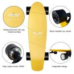 Electric Skateboards with Remote Control, 350W Motor, Top Speed 13.7 MPH 8 Miles Range 4 Speeds Adjustment, Portable Lightweight Electric Skateboards for Kids Teens Adults Beginners Experts