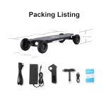 JKING Electric Skateboard Electric Longboard with Remote Control Skateboard,3300W Dual Brushless Motor,24 MPH Top Speed，18.6 Miles Range,4 Speed Adjustment，Max Load 330 Lbs，6 Months Warranty