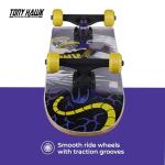 Tony Hawk 31 inch Skateboard, Tony Hawk Signature Series 1, 9-ply Maple Deck Skateboard for Cruising, Carving, Tricks and Downhill, Heavy Metal