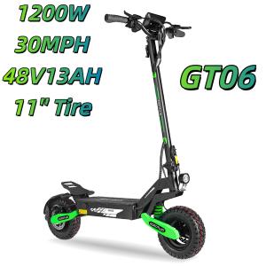 Electric Scooter Adult 30MPH,1200W Motor E-Scooter,11'' Off-Road Tire Scooter