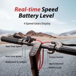 Electric Scooter 9.3" Dual Off-road Tires 750W 14Ah Folding Commuting E-Scooter