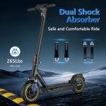 AOVOPRO ESMAX 500W Electric Scooter 22 Mph Max Speed 10'' Foldable Waterproof