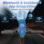 AOVOPRO AP07 Foldable ELECTRIC SCOOTER Dual Suspension 19MPH 10.5AH 19Miles