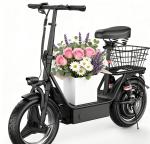 Electric Scooter with Seat 45Miles 30MPH 14" Adjustable Commuting Scooter Gifts