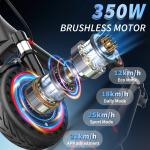 AOVOPRO AP07 Electric Scooter Adults Foldable EScooter Double Shock Absorption