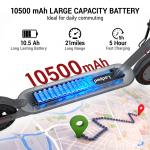 Ladped LP80 ADULT ELECTRIC SCOOTER 350W LONG RANGE 21Miles HIGH SPEED 19MPH