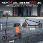 LADPED Electric Scooter with Seat for Adults 31KM/H Folding Commuter E-Scooter