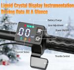 Electric Scooter with Seat 45Miles 30MPH 14" Adjustable Commuting Scooter Gifts