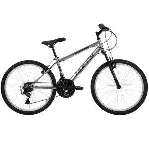 24" Rock Creek Mountain Bike, Fits Riders 4'8" - 5'8", Gray, Adult, Men'S