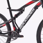 Decathlon Rockrider ST530S 27.5" Full Suspension Mountain Bike - Black - M