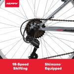 24" Rock Creek Mountain Bike, Fits Riders 4'8" - 5'8", Gray, Adult, Men'S