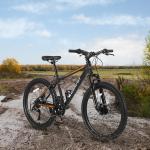26 Inch Mountain Bike Bicycle Shimano 21 Speed Suspension Trail Commuter City