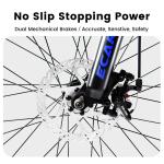 27.5inch Full Suspension Mountain Bike 21 Speed Mechanical Disc Brakes Men Women