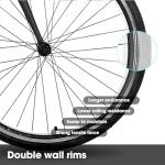 HH HILAND 700c Road Bike 14 Speed, Aluminum Frame Racing Bike, City Commuter Bicycle for Men Women