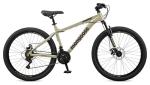Mongoose Grafton Mountain Bike, 26 Inch Bike for Men and Women, 21 Speed, Aluminum Frame, Knobby Mountain Tires, Suspension Fork, Trigger Shifters, Mechanical Disc Brakes, Adult Bicycle