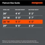 Mongoose Flatrock Mountain Bike, 26 Inch Bike for Men and Women, 7 Speed, Aluminum Frame, Front Suspension Fork for a Smooth Ride, Twist Shifters, Linear Pull Brakes, Adult and Teen Bicycle