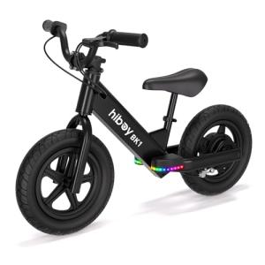Hiboy BK1 Electric Balance Bike for Kids, 12 Inch Tires, 150W Peak Motor, Adjustable Seat, 21.6V/2.6Ah Battery, Electric Bike for Kids Ages 3-5
