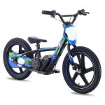 AIII Lightweight Electric Dirt Bike for Kids, 170/340W Electric Motorcycle Up to 10/12MPH, 24V Detachable Battery, Hand-Operated Dual Brakes Electric Balance Bike for Ages 3-6/5-12