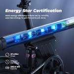 isinwheel U1 Electric Bike for 𝗕𝗶𝗴 𝗞𝗶𝗱𝘀 and Teens Black