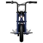 Razor Rambler 12 Electric Retro Mini Bike Ride for Teens Ages 13+, 170 lb Max Weight, Dark Blue – 250W Motor, Up to 14 Mph, 40-Min Run Time, Twist-Grip Throttle, Spoked Wheels w/ 12” Pneumatic Tires