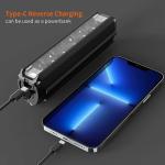 Waterproof 3LED Bike Light USB Rechargeable Super Bright Bicycle Front Headlight