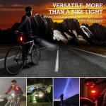 9000LM Super Bright LED Bike Light USB Rechargeable Bicycle Front Rear Headlight