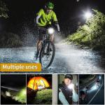9000LM Super Bright LED Bike Light USB Rechargeable Bicycle Front Rear Headlight