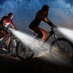 Waterproof 3LED Bike Light USB Rechargeable Super Bright Bicycle Front Headlight