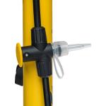 Blackburn Air Tower 2 Sport and Bicycle Floor Pump, 100 PSI, Yellow