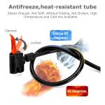 Portable Mini Bike Foot Activated Pump Bicycle Tire Air Pump with Pressure Gauge