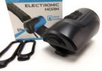 Electronic Bike Horn & Anti-Theft Alarm Waterproof USB Recharge 4 Sounds 125db 
