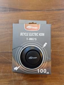 Toptrek Bicycle Electronic Bell Scooter E-bike Siren Trumpet Alarm Bike Bell USB