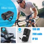 Bike Electronic Loud Horn 130 db Warning Safety Electric Bicycle Handlebar Bell