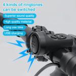 2 PCS Bike Electronic Loud Bell Horn Bicycle Handlebar Ring Bell Cycling Warning