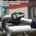 2 PCS Bike Electronic Loud Bell Horn Bicycle Handlebar Ring Bell Cycling Warning