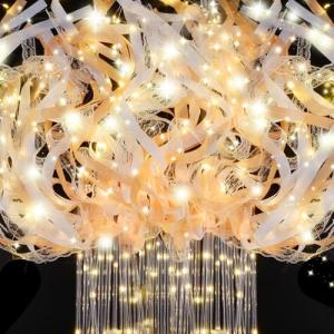 58 PCS LED Wedding Wands with Bells