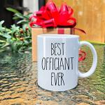 Funny Wedding Officiant Mug for Couples