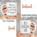 Funny Wedding Officiant Mug for Couples