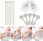 100 PCS Vintage Skeleton Key Bottle Openers