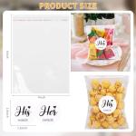 His and Her Favorite Wedding Favor Sticker Set
