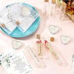 100 Wedding Favor Sets with Mini Candles and Jars