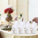 100 Wedding Favor Sets with Mini Candles and Jars