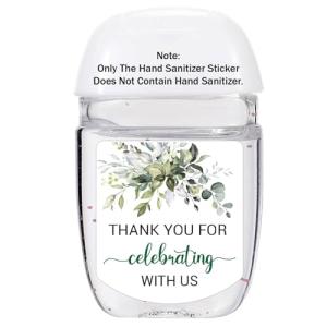 36 Wedding Favor Hand Sanitizer Labels for Events
