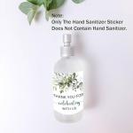 36 Wedding Favor Hand Sanitizer Labels for Events