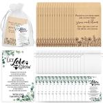 100 Wedding Favor Seed Packets with Gift Bags