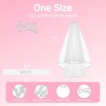 Bride to Be Headband, Sash, and Veil Set