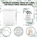 100 Wedding Favor Seed Packets with Gift Bags