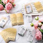 100 Wedding Favor Seed Packets with Gift Bags